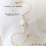 Bracelet pierre de naissance Etoile Pierre de Lune