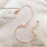 Bracelet Coeur Nacre Pierre de Lune2