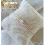 Bijoux pierre de naissance novembre citrine