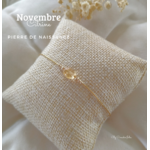 Bijoux pierre de naissance novembre pierre citrine