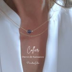 Collier Pierre de Naissance-personnalisé-pierre naturelle