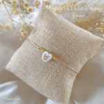 Bracelet Signe Astrologique Coeur  Nacre