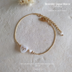Bracelet Coeur Nacre Astro
