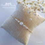 Bracelet Pierre de Naissance dAvril-Idée cadeau femme-gold filled Paradisejulia