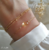 Bracelet pierre de naissance de novembre-citrine