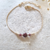 Bracelet Pierre de Naissance du mois de janvier-gold filled-idée cadeau femme