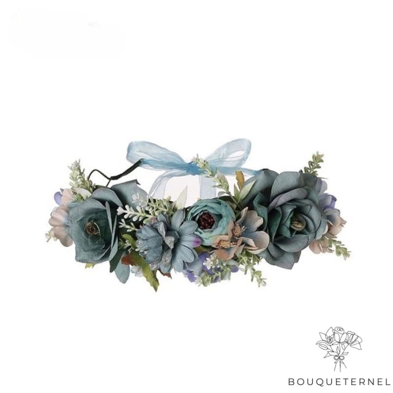 Couronne De Fleurs Dans Les Cheveux | Fleurs Artificielles Mariage | Couronne de Fleurs | Bouqueternel