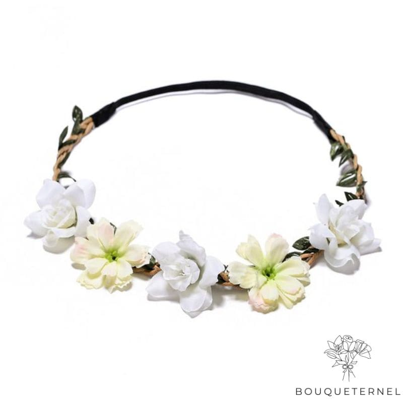 Couronne de Fleurs pour Mariage Champêtre