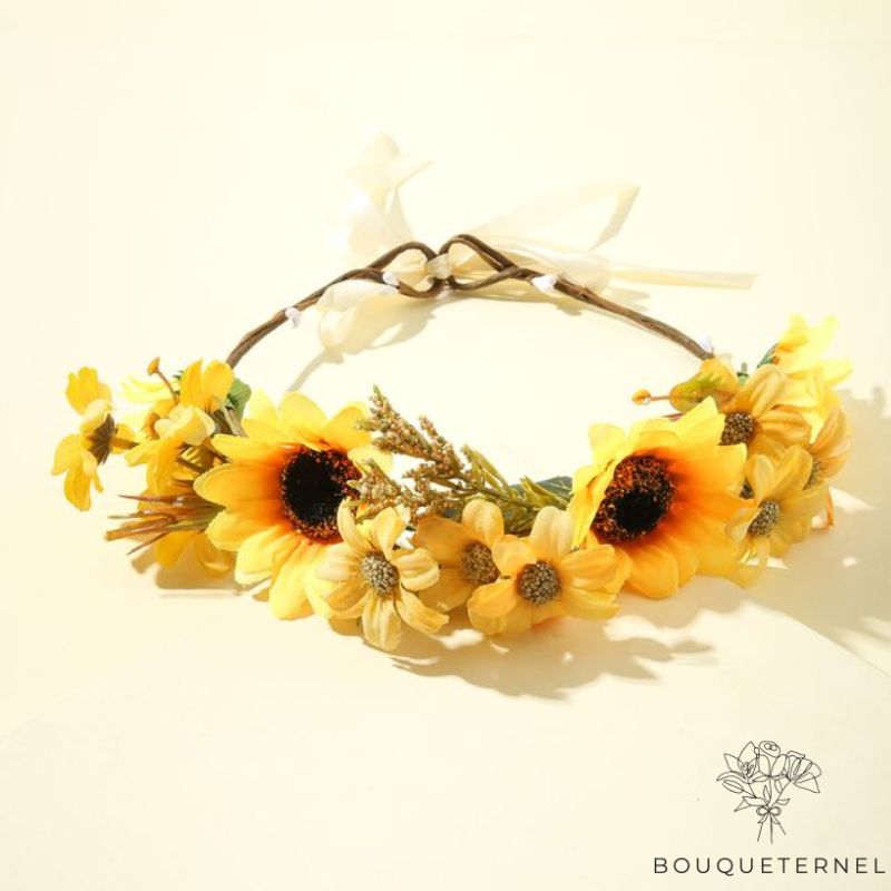 Couronne de Fleurs de Tournesol