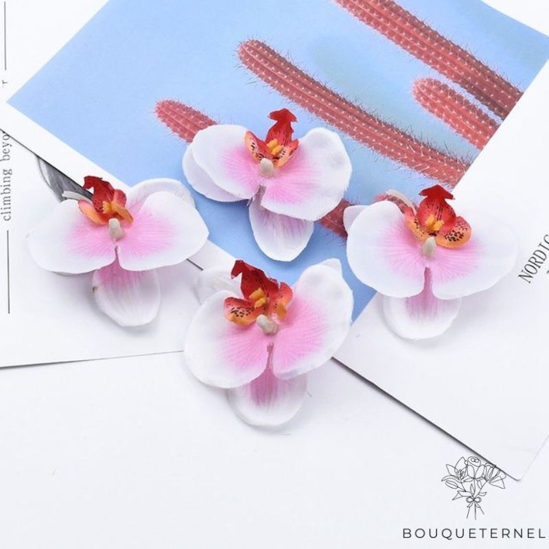 petite fleur orchidée artificielle | Bouquet Artificiel | Orchidées Artificielles | Bouqueternel