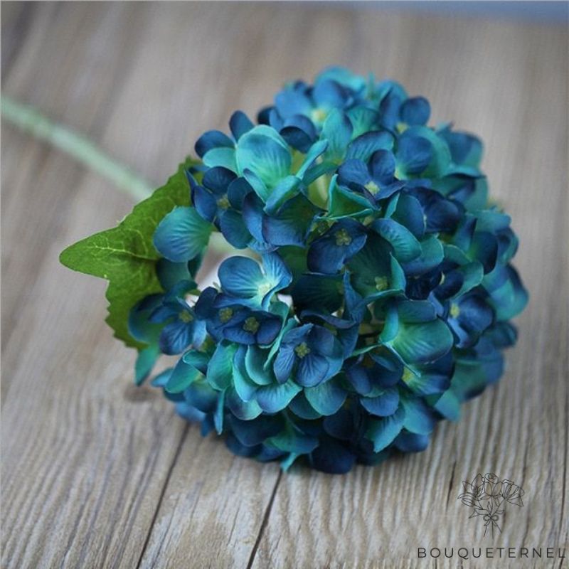 Hortensia Bleu Artificiel | Fleur Artificielle | Hortensia Artificiel | Bouqueternel
