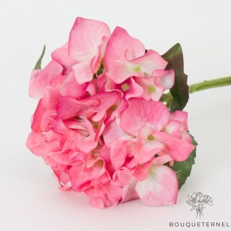 Fleur Artificielle d\'Hortensia Rose