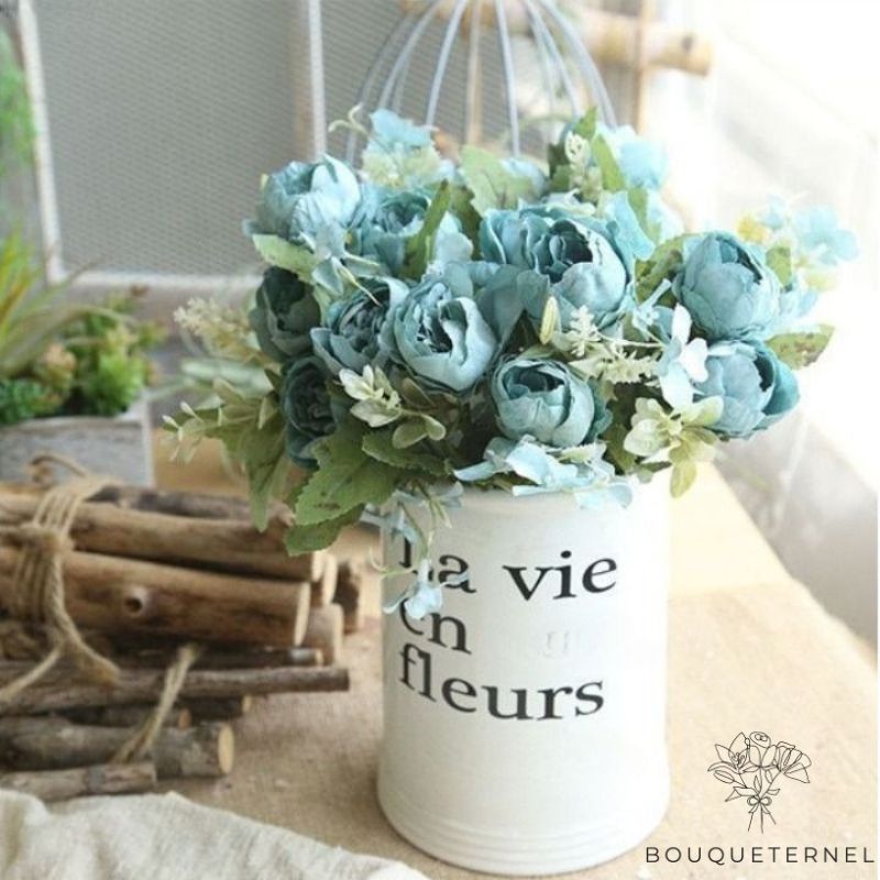 Pivoine Artificiel Bouquet | Fleur Artificielle | Pivoine Artificielle | Bouqueternel
