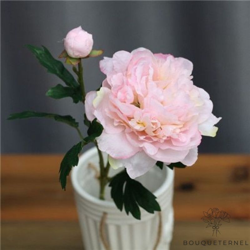 Pivoine en Soie Rose