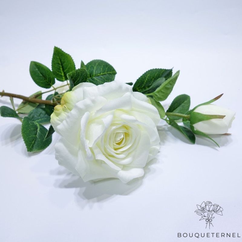 Rose En Soie | Fleur Artificielle | Rose Artificielle | Bouqueternel