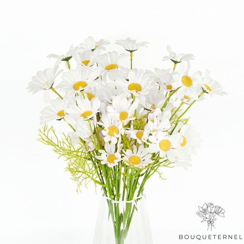 Fausse Fleur Marguerite | Fleur Artificielle | Fausse Fleur | Bouqueternel