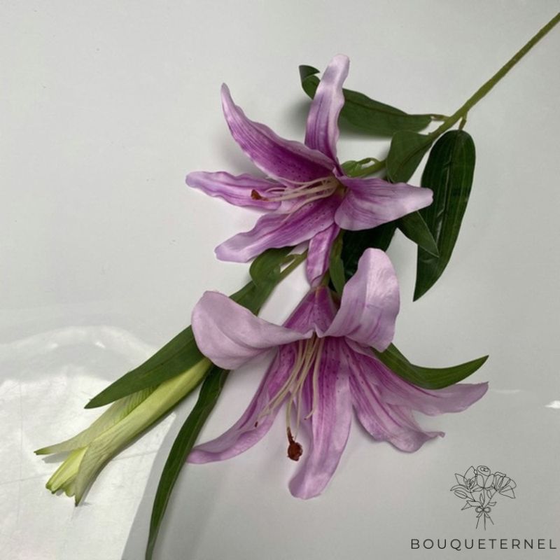 Fausse Fleur Lys | Fleur Artificielle | Fausse Fleur | Bouqueternel