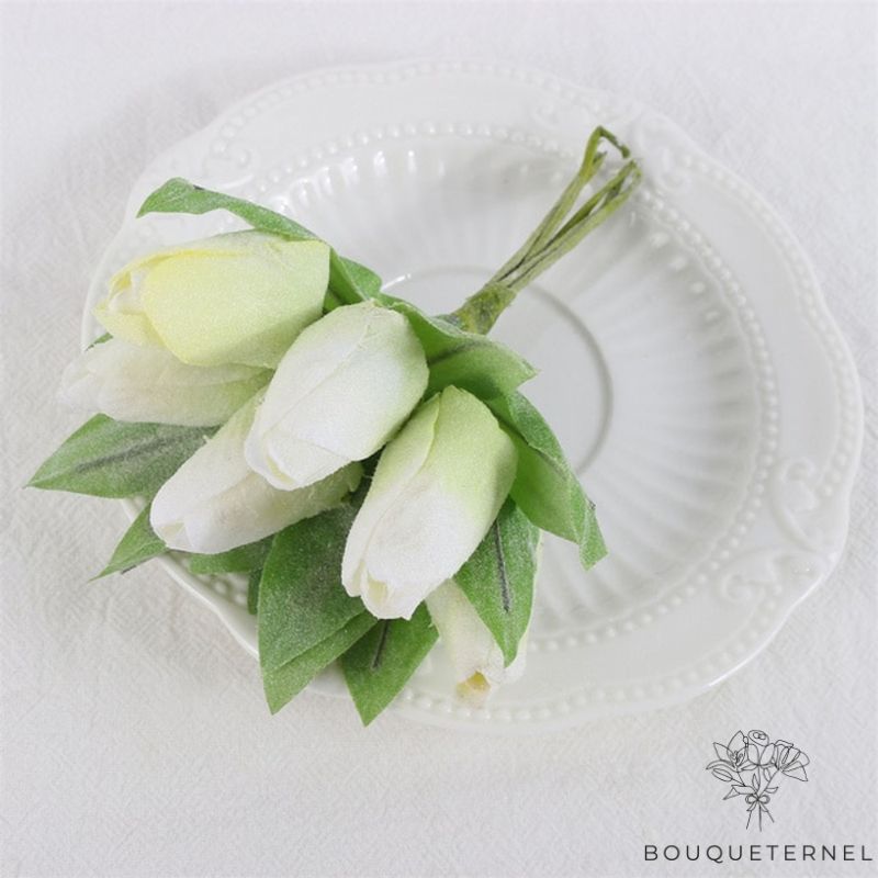 Fausses Fleurs Blanches | Fleur Artificielle | Fausse Fleur | Bouqueternel