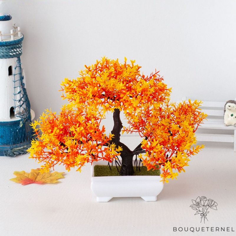 bonsai plastique - Plante Artificielle - Bonsai Artificiel - Bouqueternel