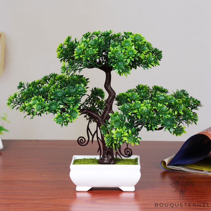 faux mini arbre - Plante Artificielle - Bonsai Artificiel - Bouqueternel
