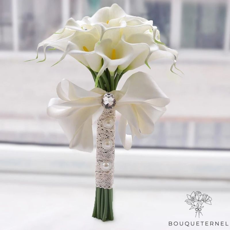 Bouquet Lys Mariage | Bouqueternel