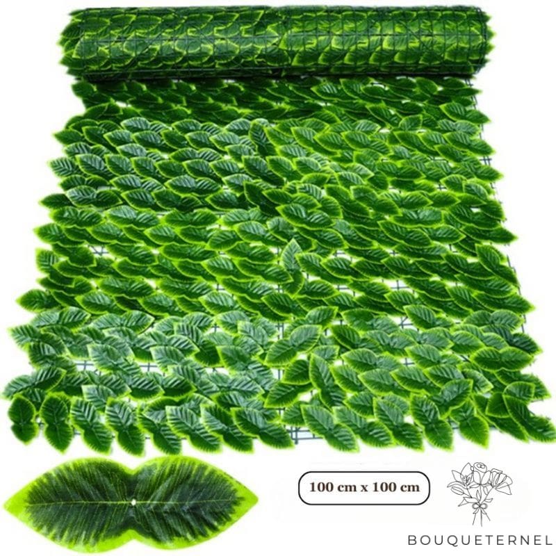 Brise Vue Feuillage 1x3m,Écran de Confidentialité Green Wall