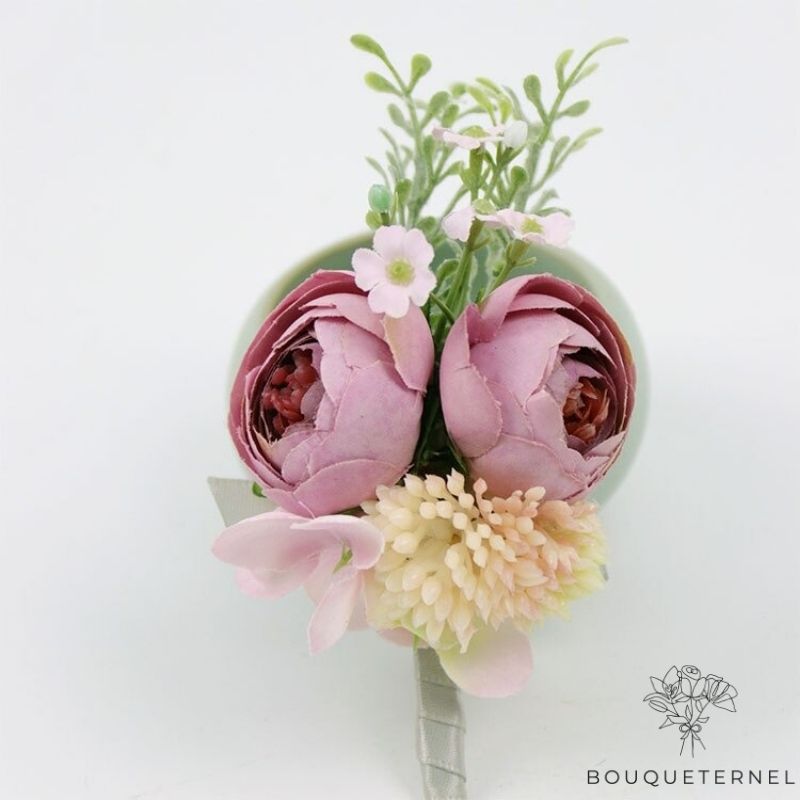 Boutonnière De Mariage Pour Homme Bouqueternel 