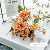 Bouquet Artificiel Art Floral Mariage Grand Orange | Bouquet Artificiel | Fleur Artificielle Mariage | Bouqueternel
