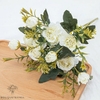 Bouquet Artificiel Art Floral Moderne Blanc | Bouquet Artificiel | Bouqueternel