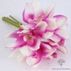 Orchidée Artificielle Blanche Et Rose | Bouquet Artificiel | Orchidées Artificielles | Bouqueternel