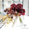Bouquet Artificiel Composition Florale pour Deuil Rouge | Bouquet Artificiel | Bouqueternel