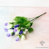 Tulipes Artificielles Luxe Violettes | Bouquet Artificiel | Tulipes Artificielles | Bouqueternel
