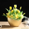 Fleurs Artificielles Cimetière En Pot | Fleurs Artificielles Cimetière | Bouqueternel