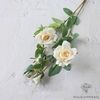 Fausses Roses Blanches | Fleur Artificielle | Rose Artificielle | Bouqueternel