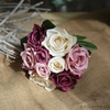 Bouquet De Rose En Soie | Fleur Artificielle | Rose Artificielle | Bouqueternel