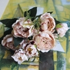 Pivoine Artificielle Fleurs Artificielles Extérieur Rose Pale Bouqueternel