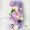 Déco Table Champêtre Pour Mariage Violettes Pâles | Bouquet Artificiel | Pivoines Artificielles | Bouqueternel