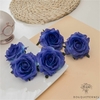 Décoration Table Mariage Bleu Marine Et Blanc couleur bleue | Bouquet Artificiel | Pivoines Artificielles | Bouqueternel