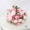Composition Florale pour Mariage Rose Pâle | Bouquet Artificiel | Bouqueternel