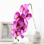 Grande Orchidée Artificielle Violette Pâle | Fleurs Artificielles | Orchidées Artificielles | Bouqueternel