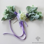 Décoration Voiture Mariage Originale Violette | Bouquet Artificiel | Pivoines Artificielles | Bouqueternel