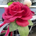 Fleur Voiture Mariage Champêtre Bourgogne | Bouquet Artificiel | Pivoines Artificielles | Bouqueternel