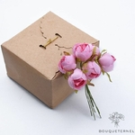 Petite Décoration Florale De Table Roses | Bouquet Artificiel | Pivoines Artificielles | Bouqueternel