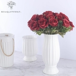 Bouquet Roses Artificielles Rosa Indica Rouge | Bouquet Artificiel | Bouqueternel
