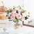 Bouquet de Fleurs Artificielles Décoration de Table pour Mariage | Bouquet Artificiel | Fleur Mariage Artificielle | Bouqueternel
