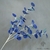 Feuillage Artificiel Bleu - Plante Artificielle - Feuillage Artificiel - Bouqueternel