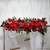 Centre De Table Mariage Fleur Rouge et roses | Bouquet Artificiel | Pivoines Artificielles | Bouqueternel