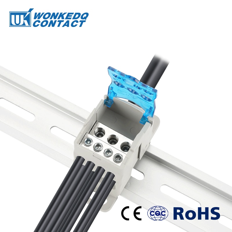 UKK80A-Din-borniers-de-Rail-un-dans-plusieurs-bo-te-de-Distribution-d-nergie-bo-te