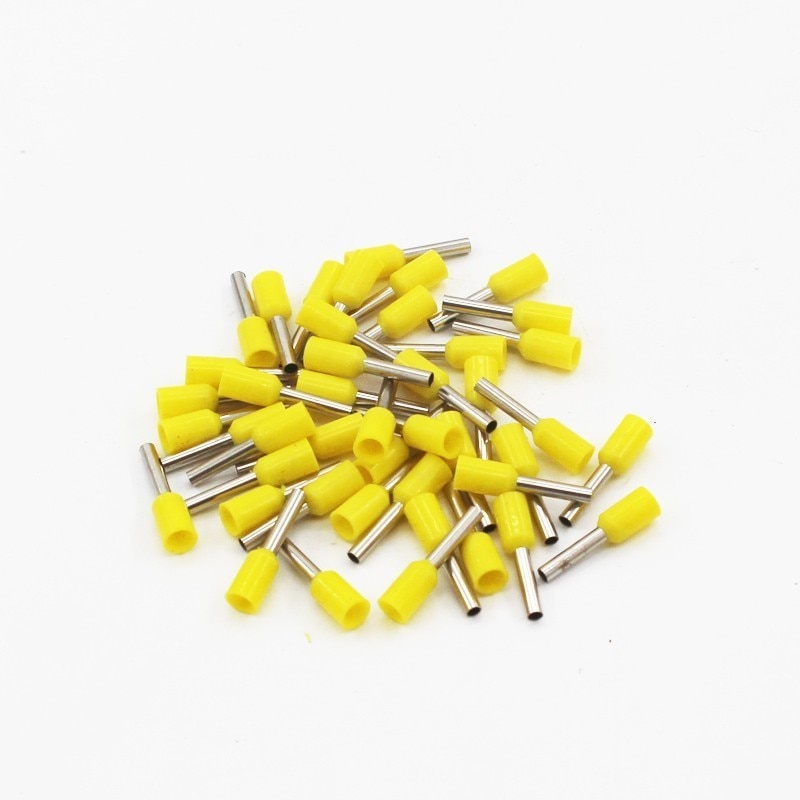 100-pcs-Pack-E0508-E7508-E1008-E1508-E2508-embouts-isol-s-bornier-cordon-fin-fil-connecteur