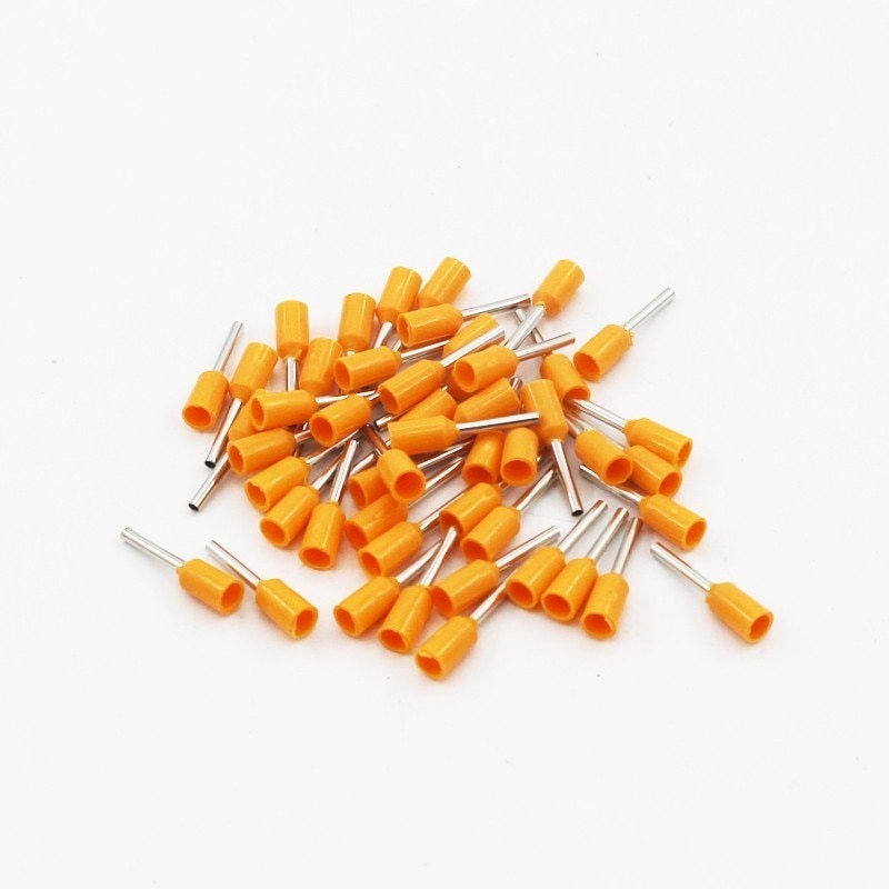 100-pcs-Pack-E0508-E7508-E1008-E1508-E2508-embouts-isol-s-bornier-cordon-fin-fil-connecteur